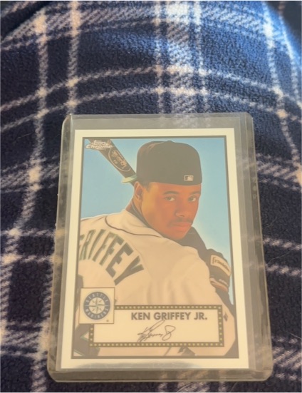 1991 Topps Chrome #1 Ken Griffey Jr. — front