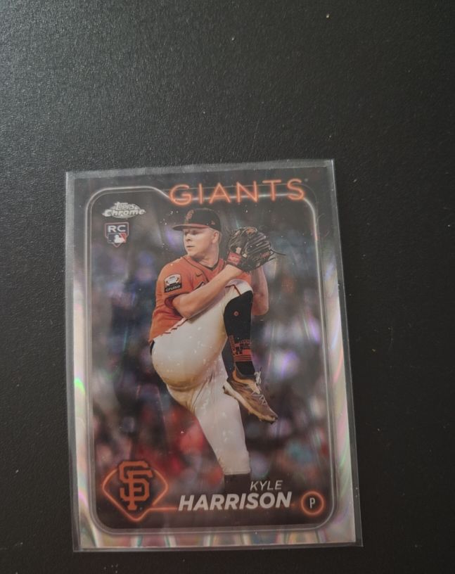 2024 Topps Chrome #191 Kyle Harrison — front