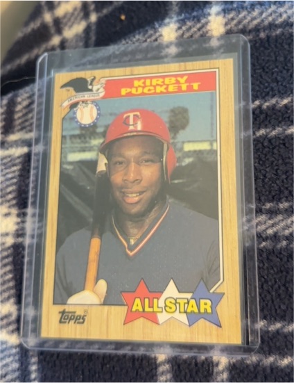 1987 Topps #611 Kirby Puckett All-Star — front