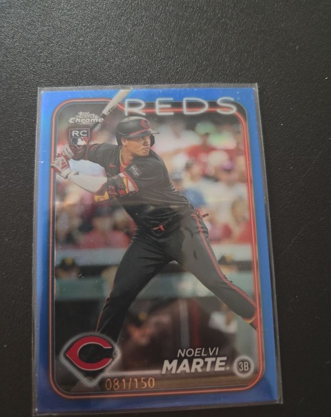 2024 Topps Chrome #177 Noelvi Marte — front