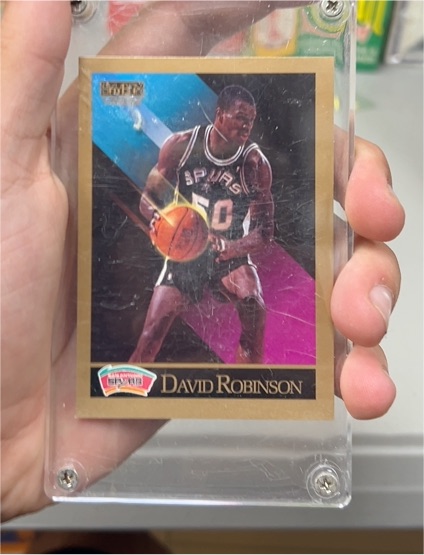 1990 SkyBox #260 David Robinson — front