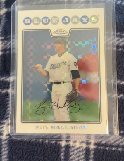 2008 Topps Chrome #67 Roy Halladay — front