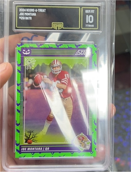 2024 Panini Score-A-Treat #251 Joe Montana — front