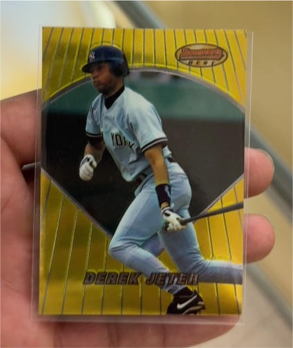 1996 Bowman's Best #79 Derek Jeter — front