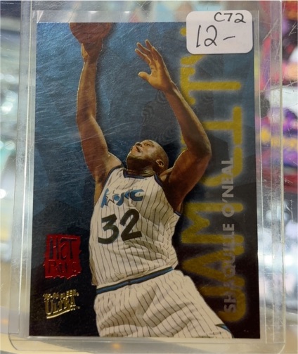 1995-96 Fleer Ultra #9 Shaquille O'Neal Jam City — front
