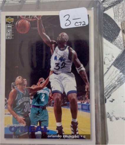 1995-96 Upper Deck Collector's Choice #286 Shaquille O'Neal — front