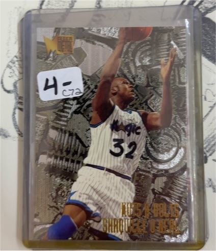1995-96 Fleer Metal #215 Shaquille O'Neal — front