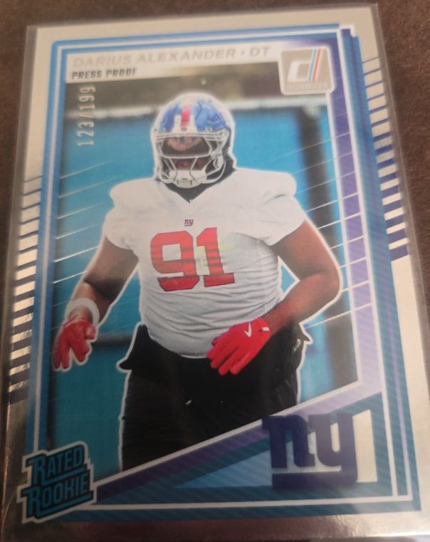 2025 Panini Donruss #379 Darius Alexander — front