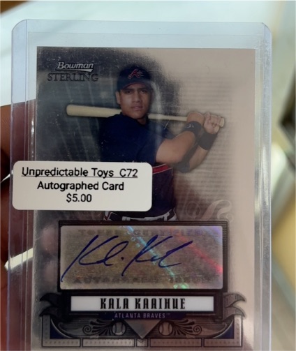 2007 Bowman Sterling #BSP-KK Kala Ka'aihue — front