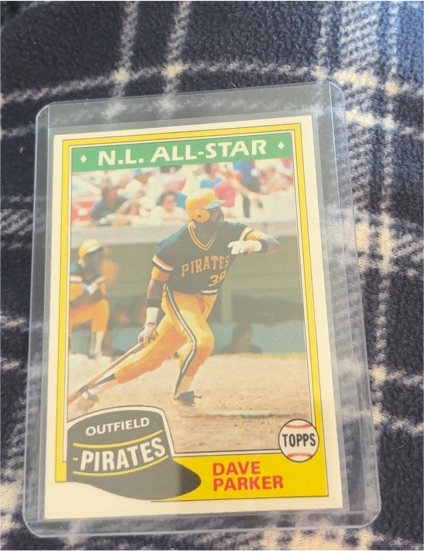 1981 Topps #640 Dave Parker — front