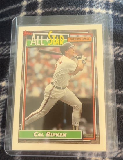 1992 Topps #400 Cal Ripken Jr. — front