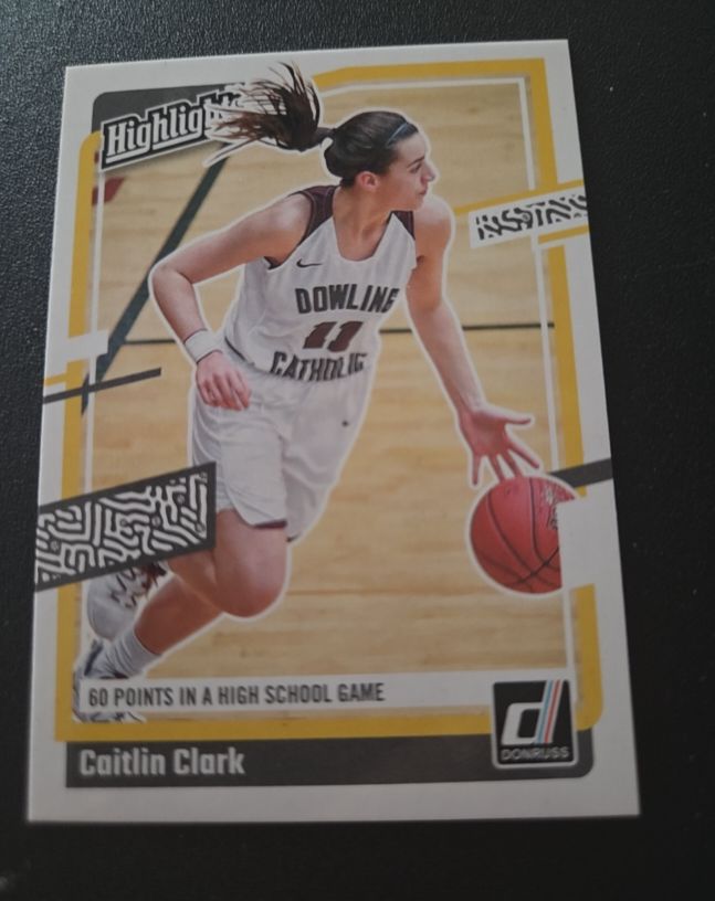 2024 Panini Donruss Caitlin Clark Collection Highlights #H3 Caitlin Clark — front