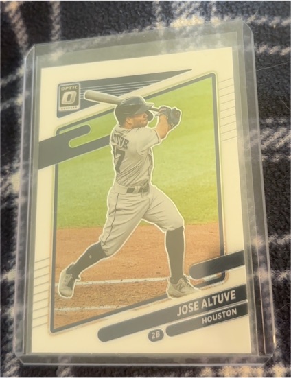 2021 Panini Donruss Optic #195 Jose Altuve — front