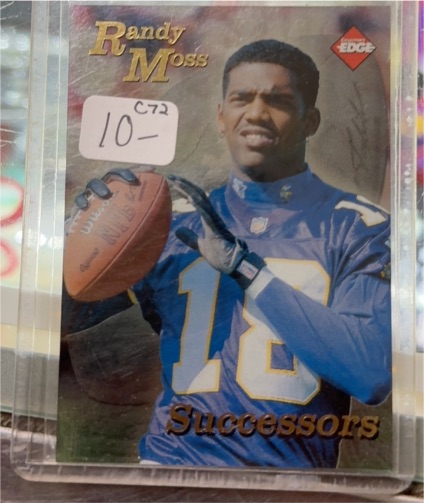 1998 Collector's Edge Successors #20 Randy Moss — front