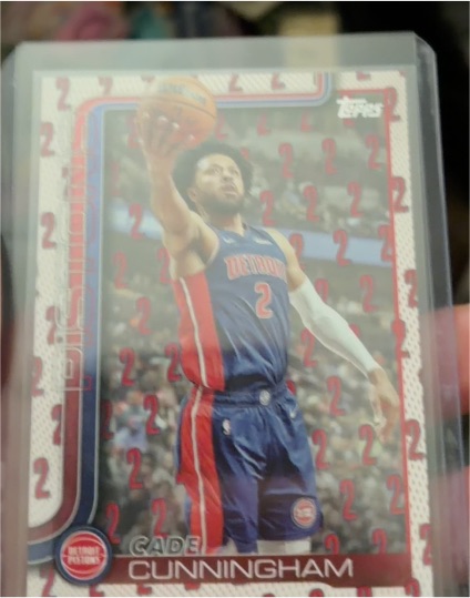 2025 Topps Basketball #2 Cade Cunningham — front