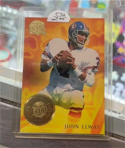 1994 Fleer Ultra Achievement Award #2 John Elway — front