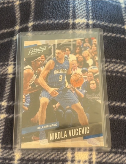 2017-18 Panini Prestige #73 Nikola Vucevic — front