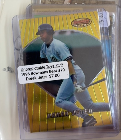 1996 Bowman's Best #79 Derek Jeter — front