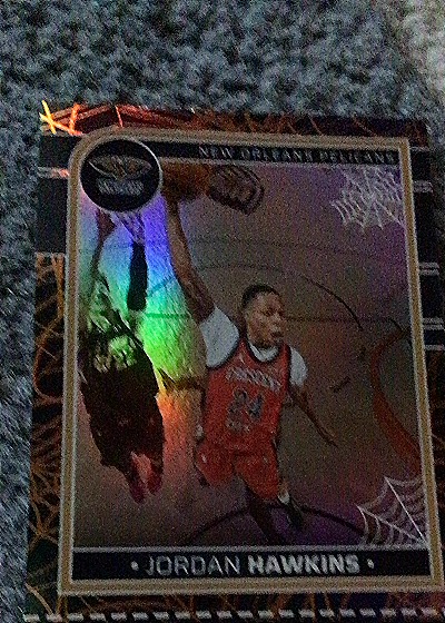 2024-25 Panini NBA Haunted Hoops #224 Jordan Hawkins — front