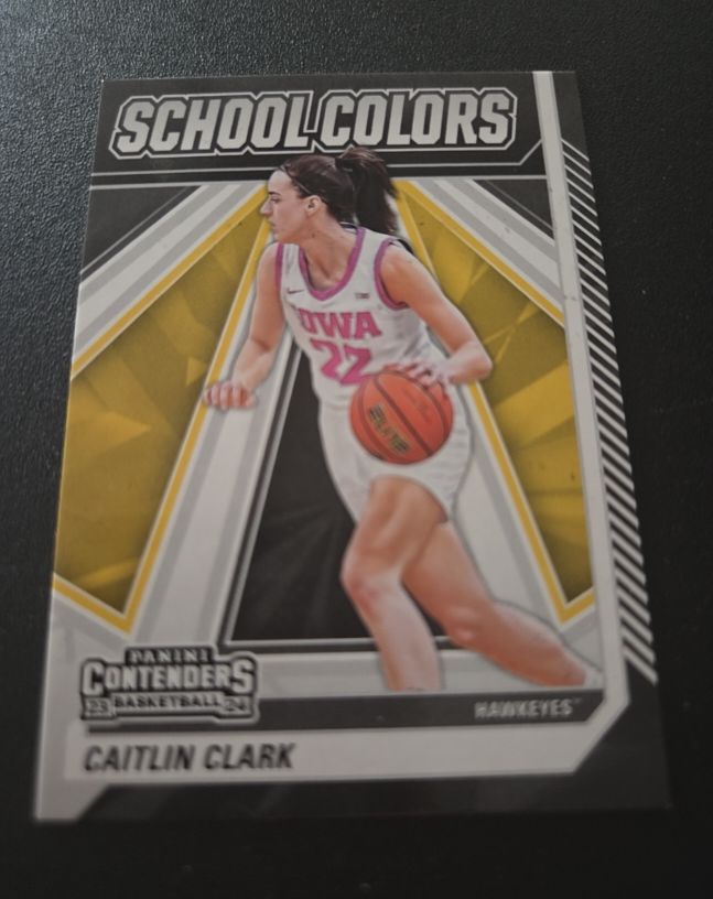 2024 Panini Caitlin Clark Collection - School Colors #SC4 Caitlin Clark — front