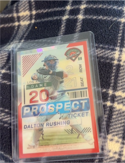2024 Panini Prospect Edition #164 Dalton Rushing — front