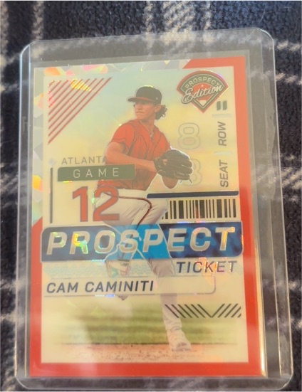 2024 Panini Prospect Edition Cam Caminiti — front
