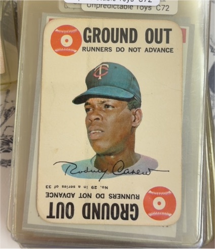 1968 Topps Game #29 Rod Carew — front