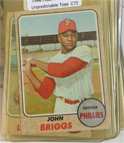 1968 Topps #284 John Briggs — front