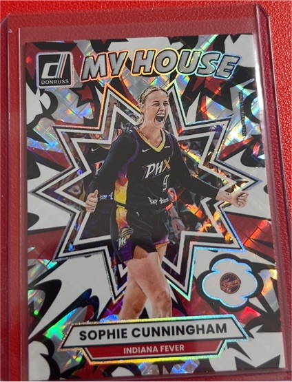 2025 Panini Donruss WNBA #19 Sophie Cunningham My House — front
