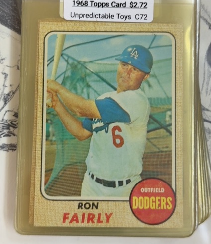 1968 Topps #510 Ron Fairly — front