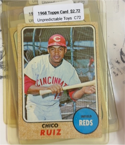 1968 Topps #213 Chico Ruiz — front