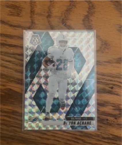 2022 Panini Mosaic #78 De'Von Achane — front