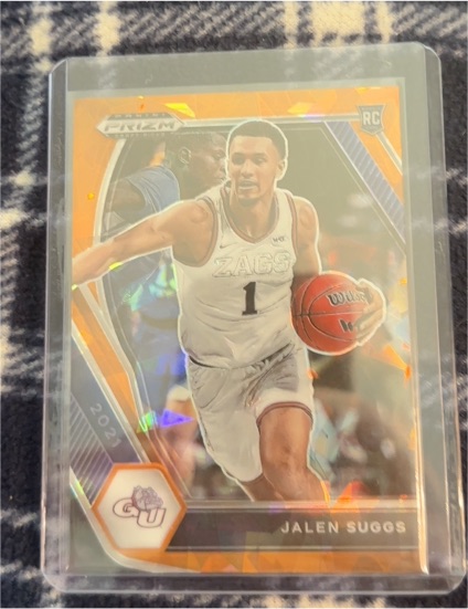 2021-22 Panini Prizm Draft Picks #3 Jalen Suggs — front