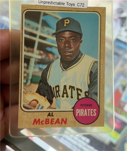 1968 Topps #514 Al McBean — front