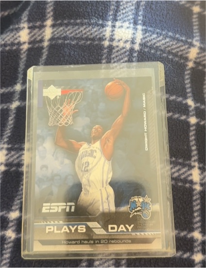 2005 Upper Deck ESPN Plays Day #Dwight Howard — front