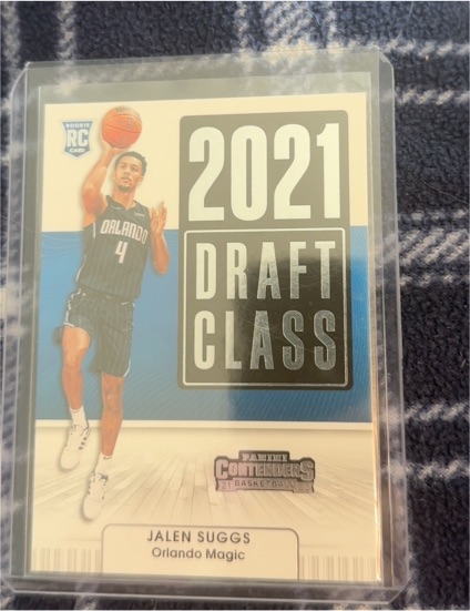 2021-22 Panini Contenders #5 Jalen Suggs — front