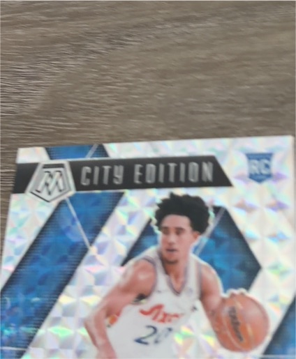 2024-25 Panini Mosaic City Edition Jared McCain RC — front