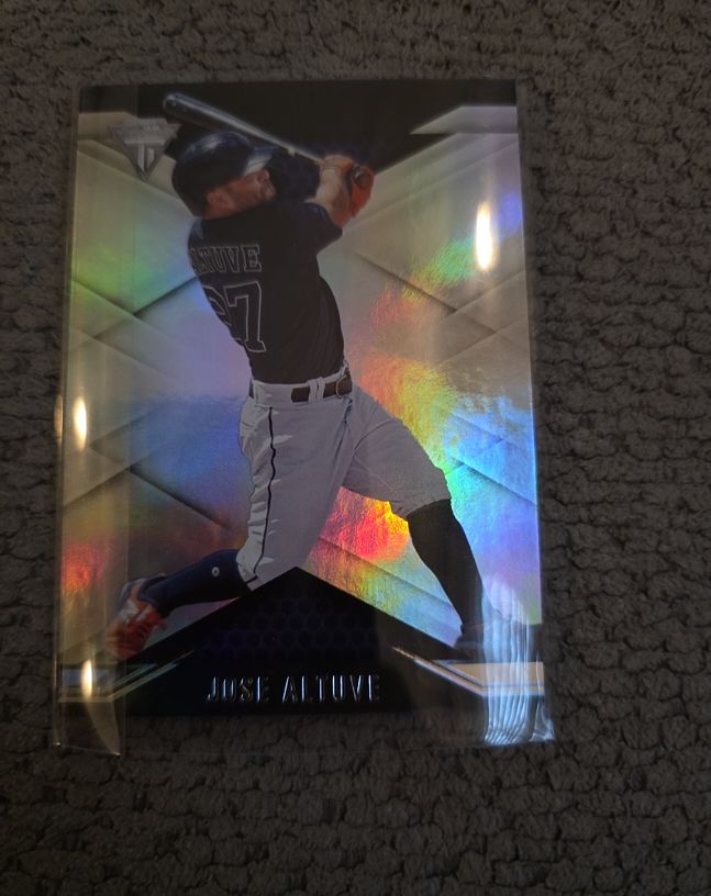 2021 Panini Chronicles Titanium #17 Jose Altuve — front