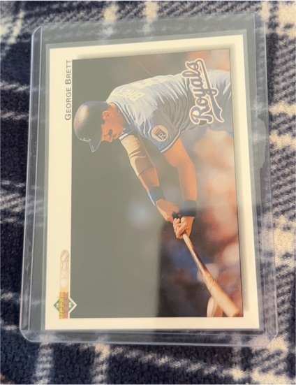 1992 Upper Deck #444 George Brett — front