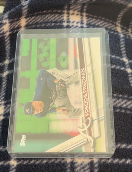 2017 Topps Chrome #146 Freddie Freeman — front