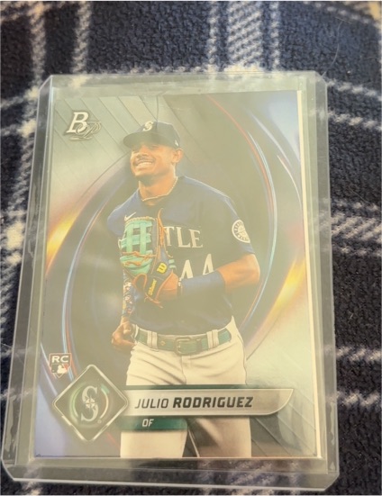 2022 Bowman Platinum #41 Julio Rodriguez — front