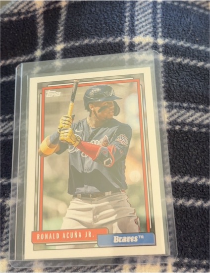 2021 Topps Update #T92-6 Ronald Acuna Jr. — front