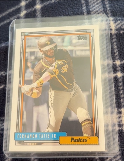 2021 Topps Update 1992 Redux #T92-39 Fernando Tatis Jr. — front