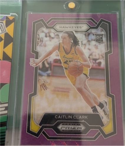2024 Panini Prizm Draft Picks #57 Caitlin Clark — front