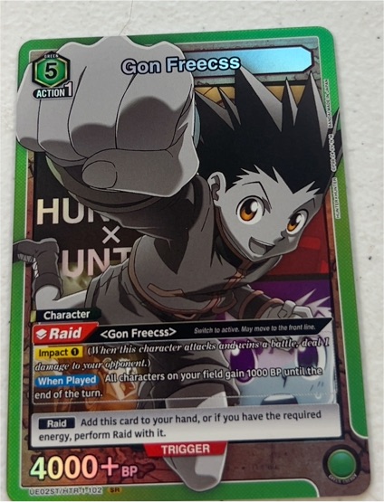 2024 Union Arena Hunter x Hunter #HTR-1-102 Gon Freecss — front