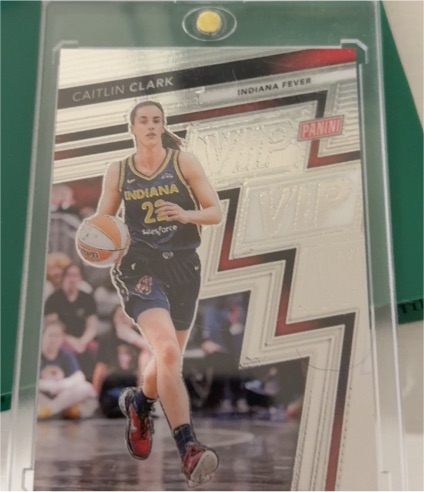 2025 Panini National VIP Gold Pack #1 Caitlin Clark — front