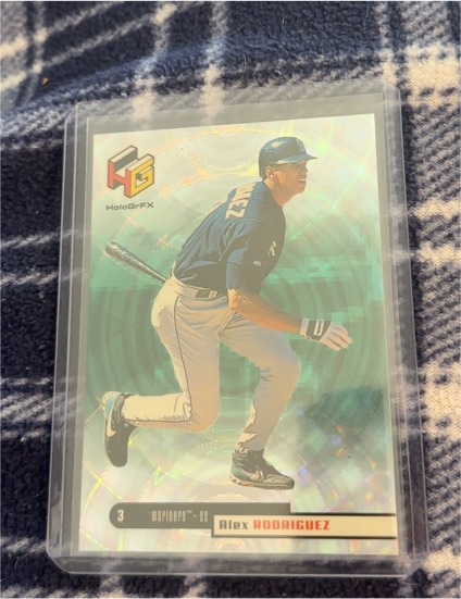 1999 Upper Deck HoloGrFX #54 Alex Rodriguez — front