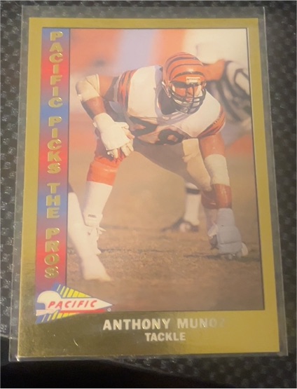1991 Pacific Picks The Pros #unknown Anthony Munoz — front