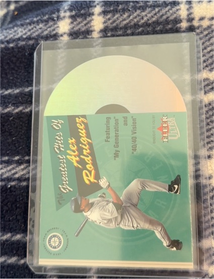 2001 Fleer Ultra Greatest Hits #2GH Alex Rodriguez — front