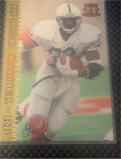 1995 Pacific #432 Ki-Jana Carter — front